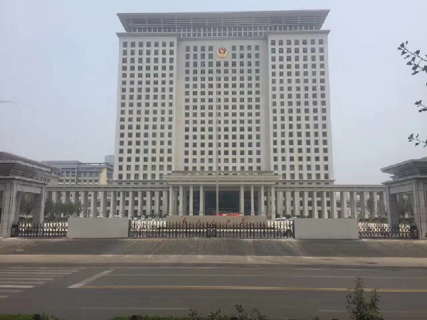 臨沂公安局電動(dòng)門案例